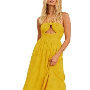 Billabong x The Salty Blonde Cutout Maxi Dress - Women XS